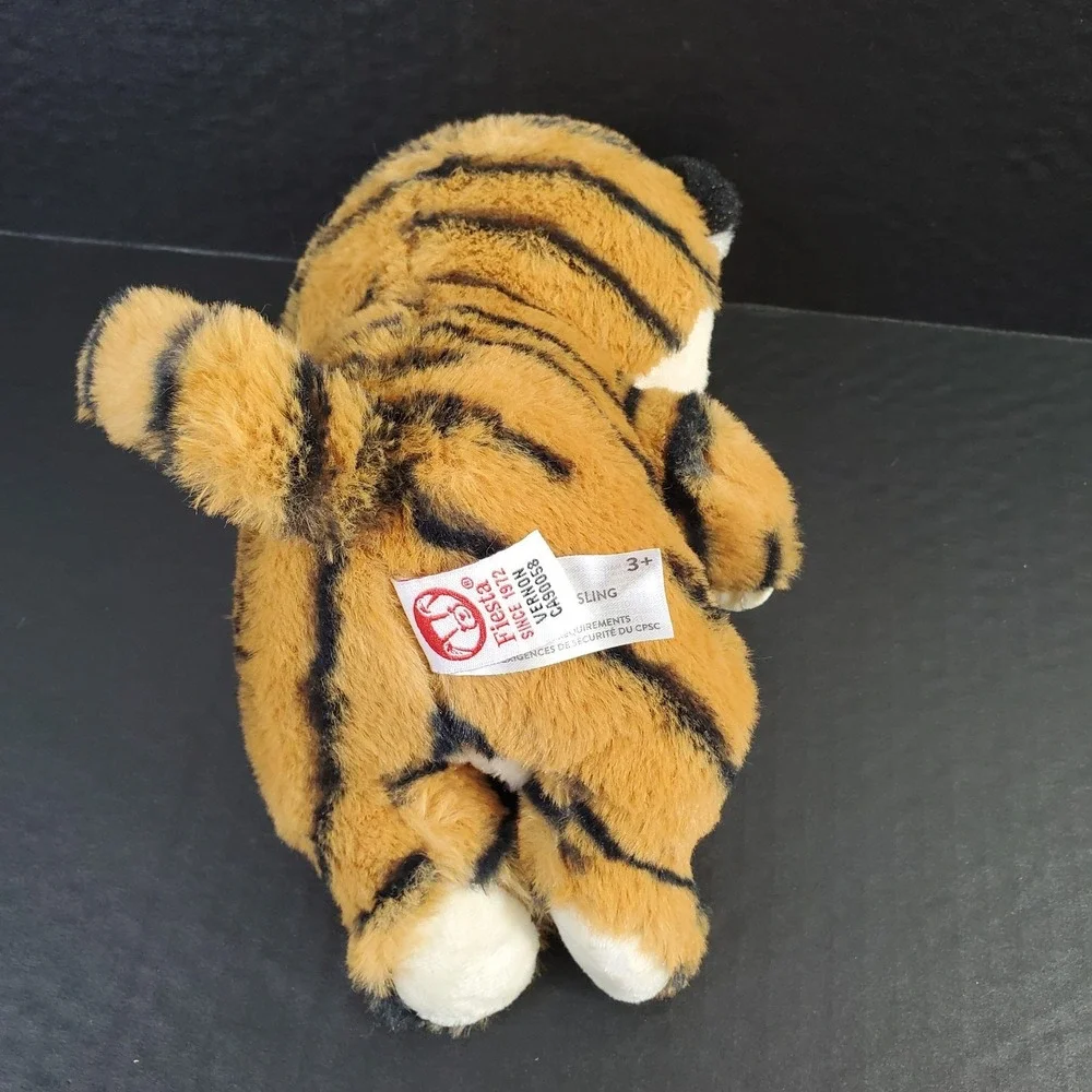 Fiesta Swaddle Baby Tiger Cub Plush 9.5